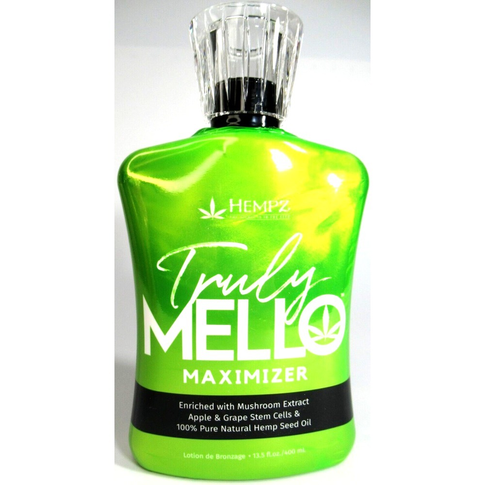 HEMPZ Truly Mello Maximizer Tanning Lotion 13.5 fl oz w/Hemp Seed Oil